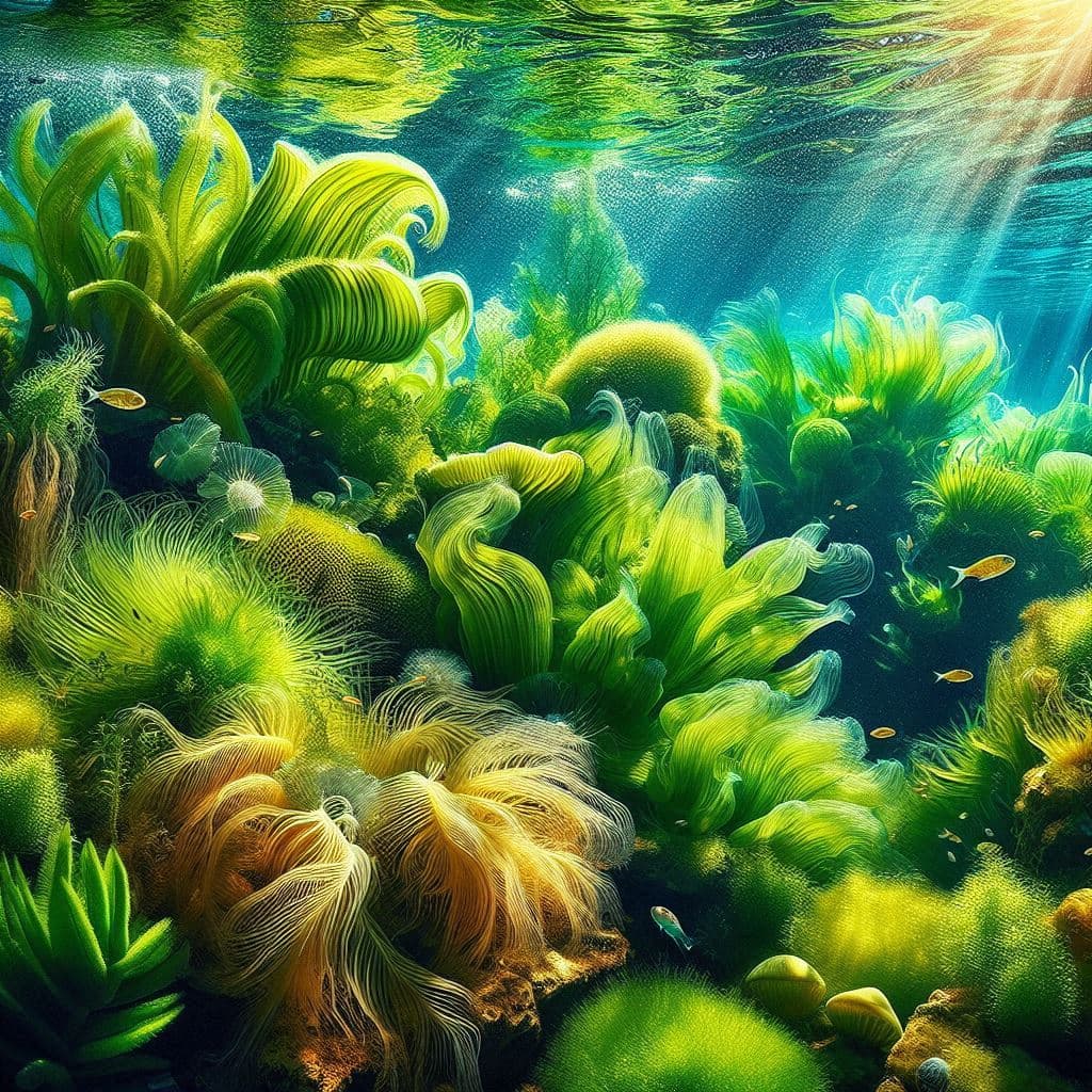 Living Algae Ecosystem